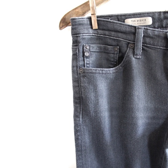 AG The Stevie Slim Straight Jean Preowned 27 4 - Picture 3 of 8